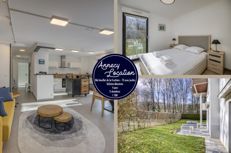 Nid douillet de la Fruitière – T3 avec jardin