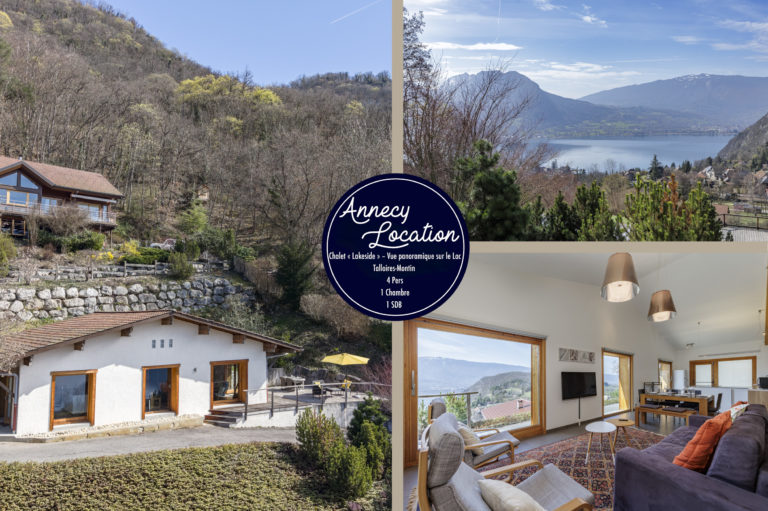 Chalet “Lakeside” – Panoramic lake view.