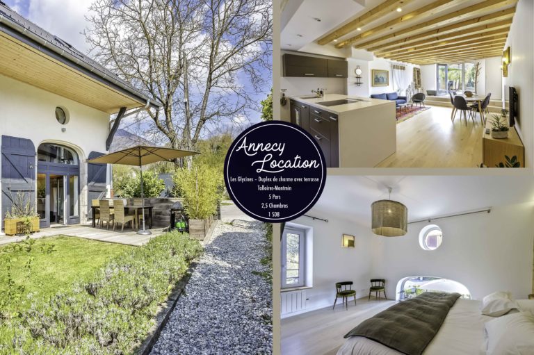 Les Glycines – Duplex de charme avec terrasse